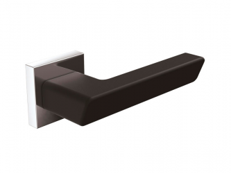 <strong>2145 handle (chromium-black) </strong> <br> <span class='px12'>With a very robust, proportional and comfortable grip. Available in nickel-matt and in the combination of gloss chromium with black matt grip.</span>