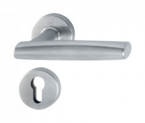 <strong>Las Vegas handle</strong> <br>stainless steel round rosette