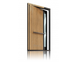 Drzwi na zawiasie PIVOT model L-1 | Drzwi na zawiasie PIVOT model C-1, Parmax® Wooden Doors: Exterior and interior