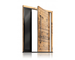 Drzwi na zawiasie PIVOT model X-3 | Drzwi na zawiasie PIVOT model C-1, Parmax® Wooden Doors: Exterior and interior