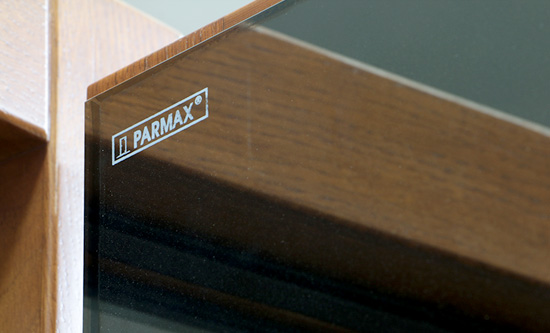Top Design GLASS, Parmax® Wooden Doors: Exterior and interior